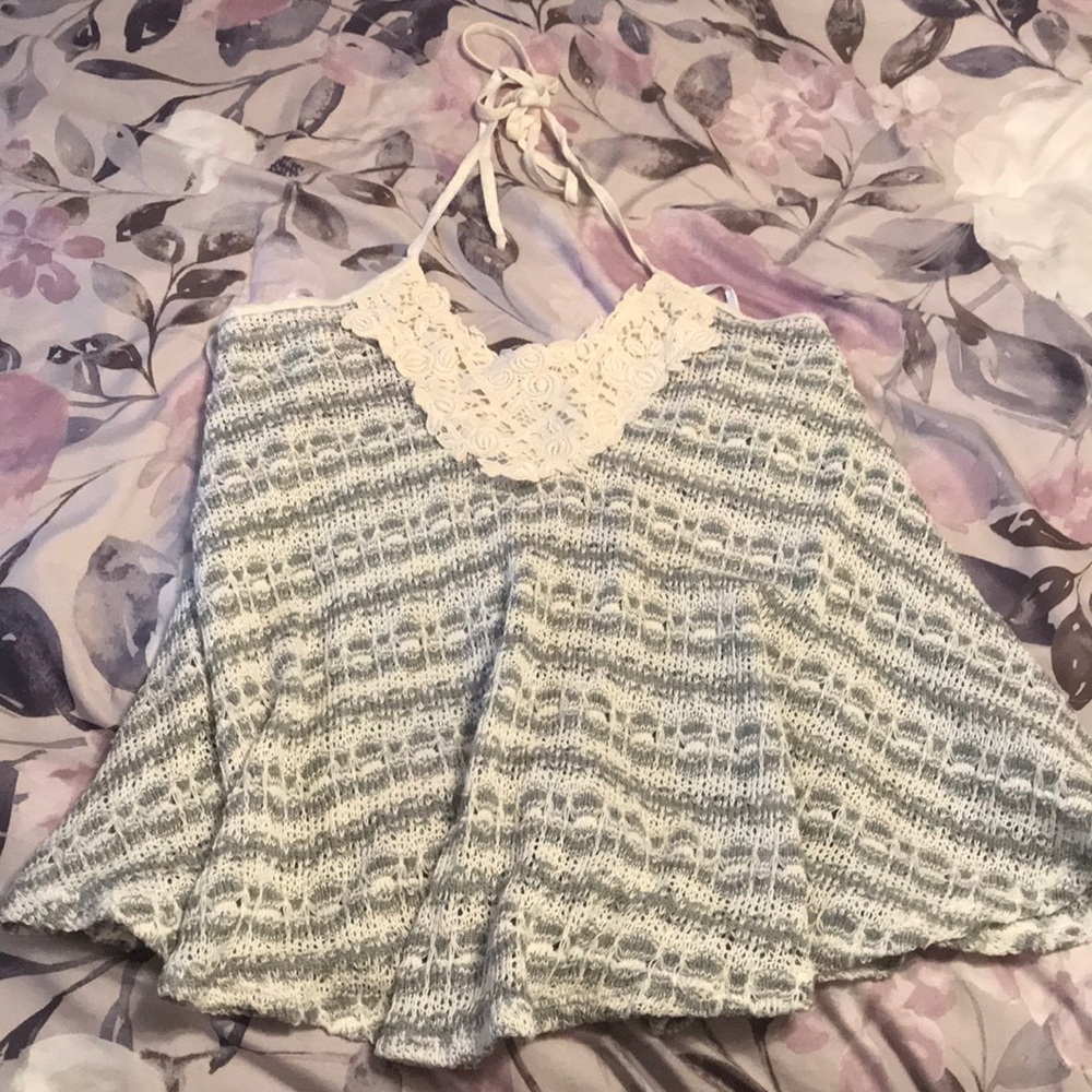 Knit tank top
